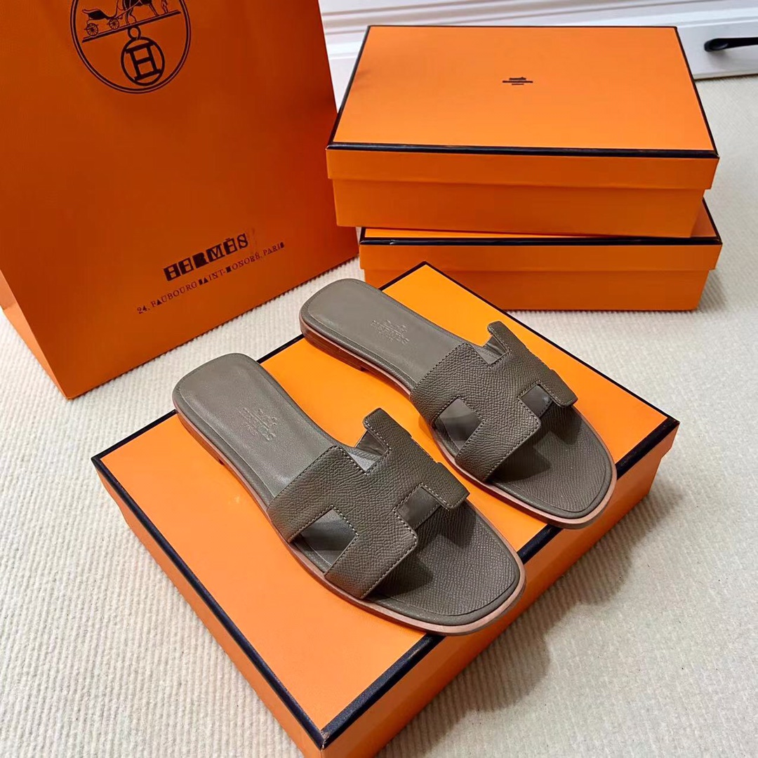 에르메스 올수공 오란 슬리퍼 샌들 앱송 59